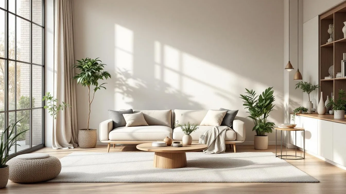 9 neutrale Zimmerideen, die Ruhe und Raffinesse ausstrahlen