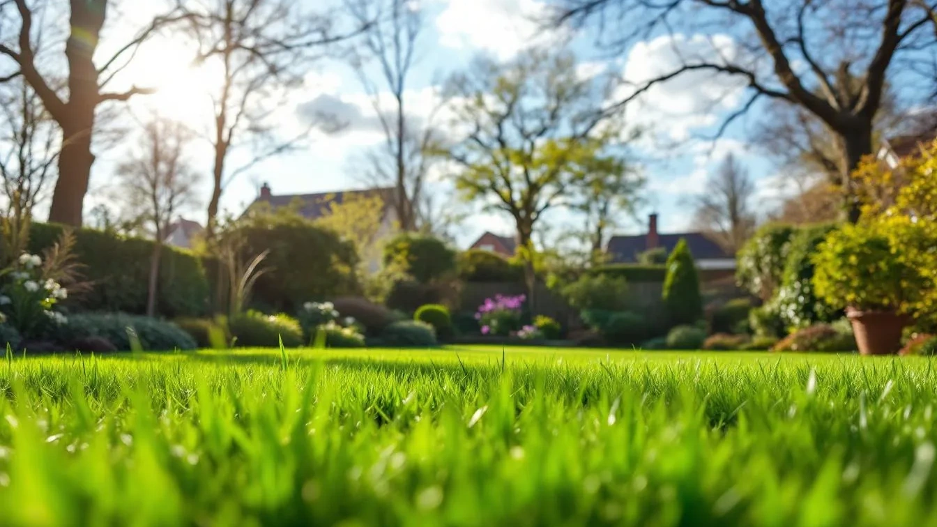 Belebe deinen Rasen für den Frühling wieder!