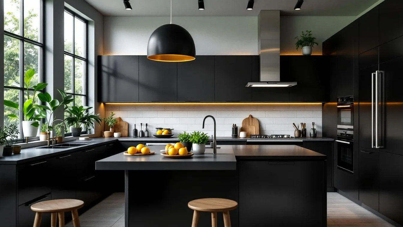 Die meistgewünschte Farbe 2026: Wenn deine Küche so ist, hast du ins Schwarze getroffen