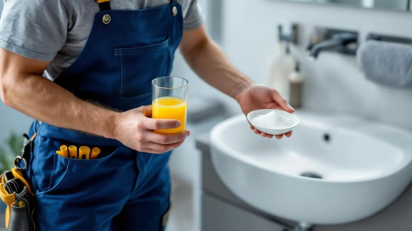 Ein Klempner enthüllt: Warum Zitronensaft und Backpulver tatsächlich Abflussprobleme lösen