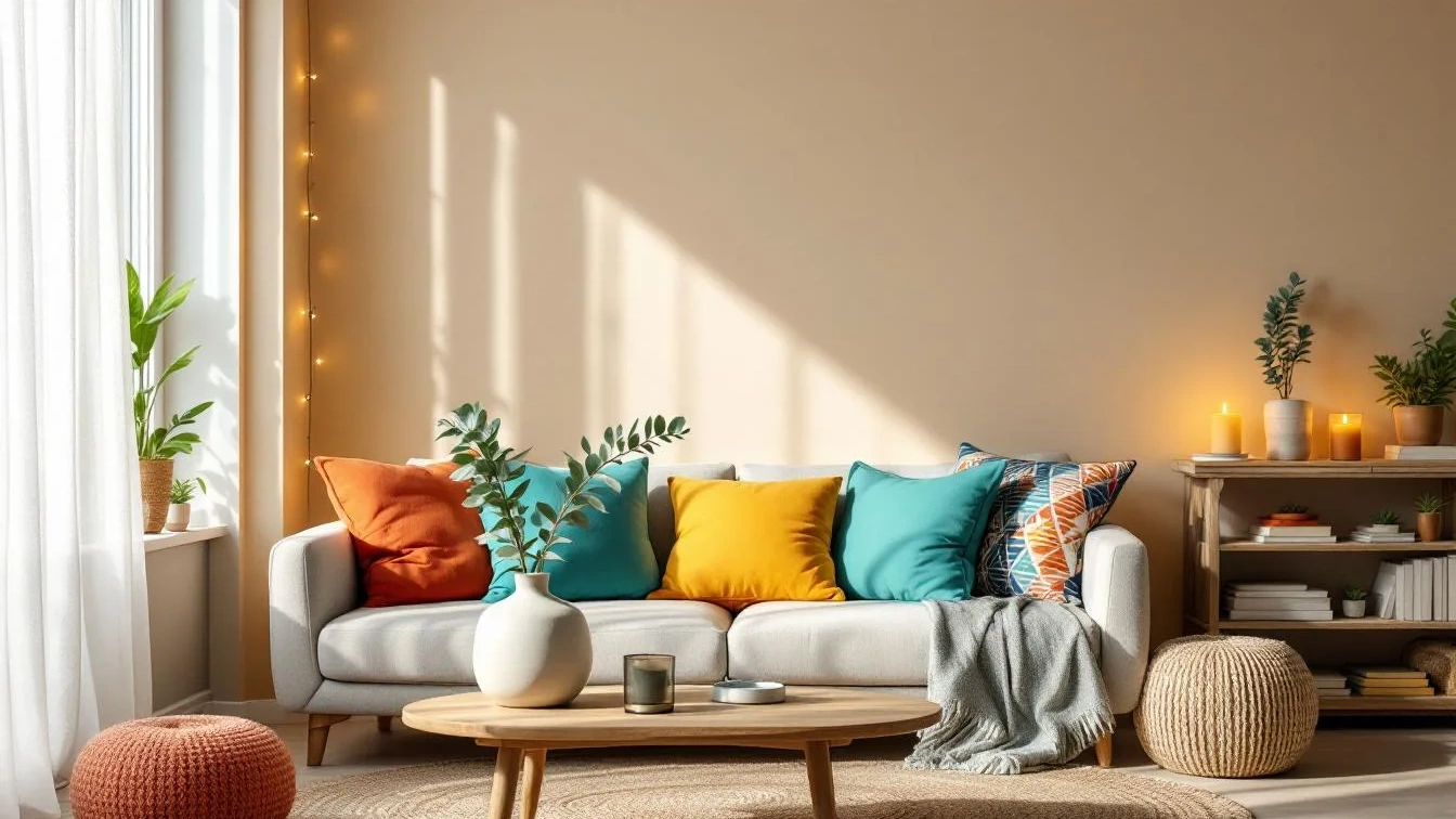 Erneuere dein Wohnzimmer mit weniger als 100€: 8 kreative Deko-Ideen