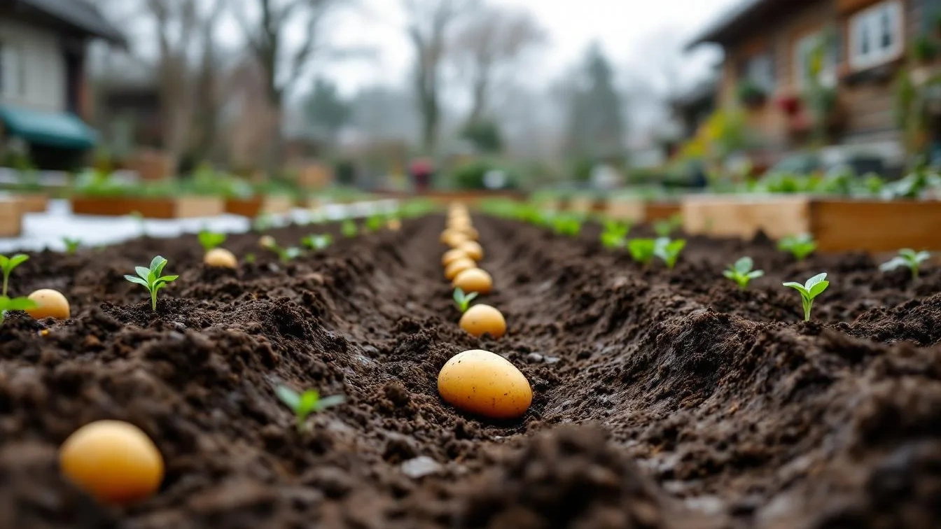Kartoffeln pflanzen ist jetzt ein Meisterzug: Verpasse es nicht!