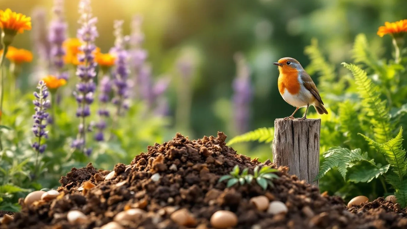 Mit diesem Küchenabfall wird Ihr Garten zum Paradies für Rotkehlchen