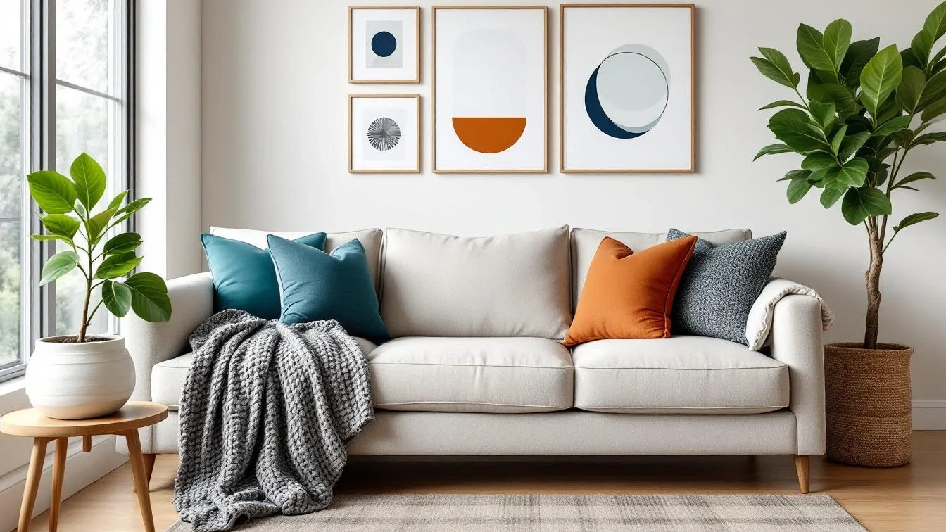 Mühelose Wege, dein Wohnzimmer aufzufrischen ohne komplette Renovierung