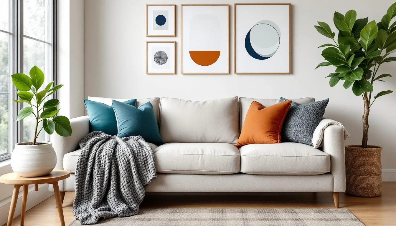 Mühelose Wege, dein Wohnzimmer aufzufrischen ohne komplette Renovierung