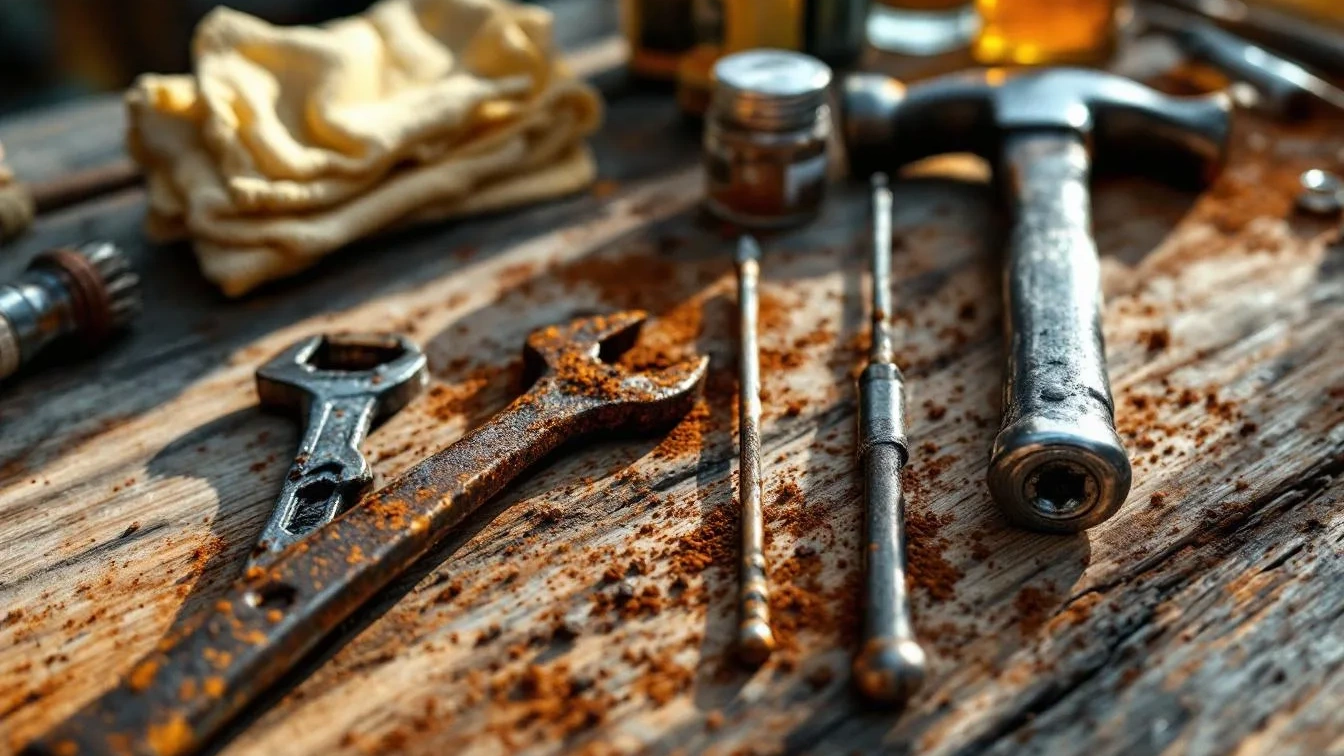 Rostige Werkzeuge? Verwandle sie wie durch Magie mit diesen einfachen Tricks