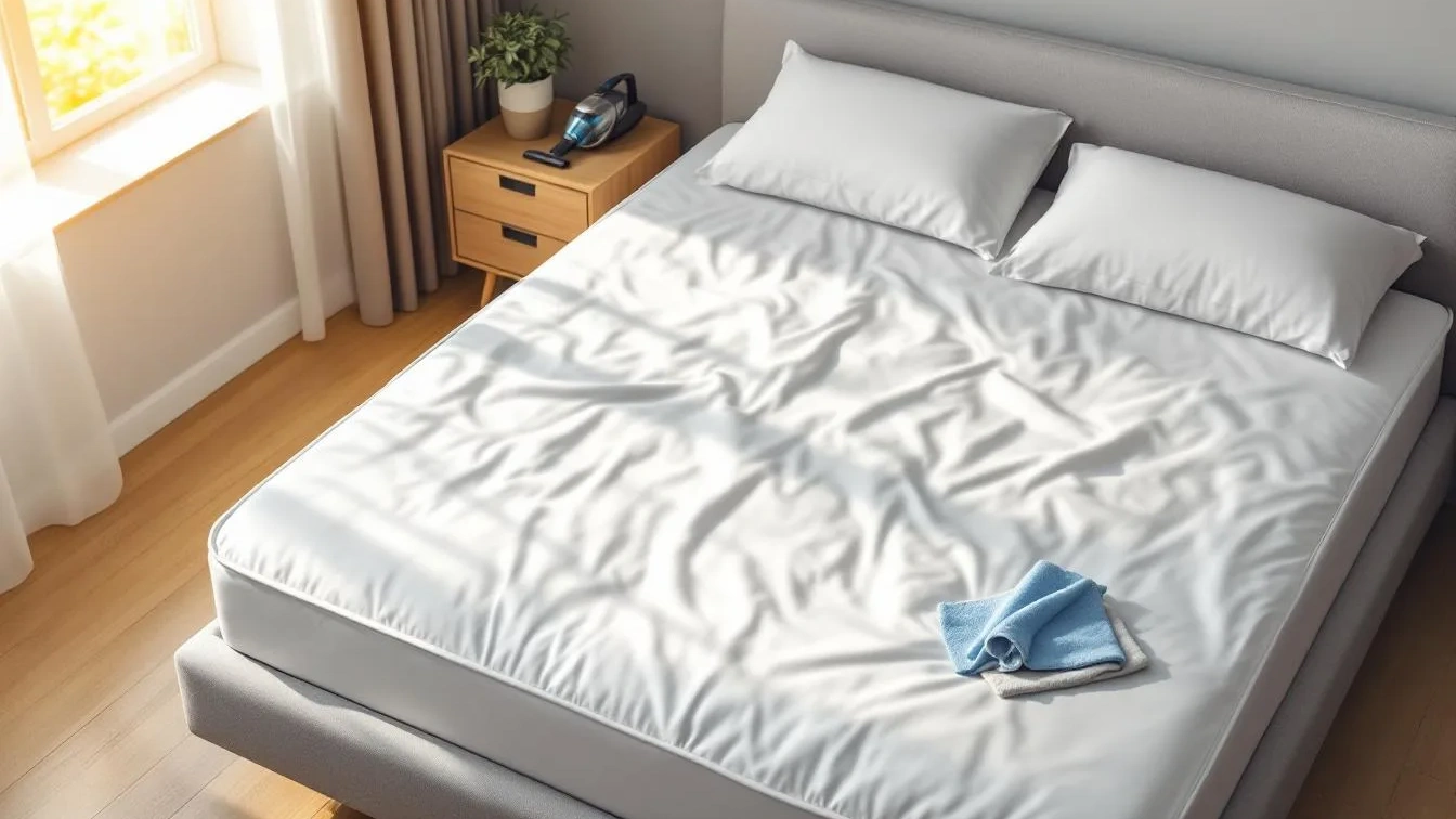 So reinigst du deine Matratze tiefenwirksam und lässt sie wie neu aussehen
