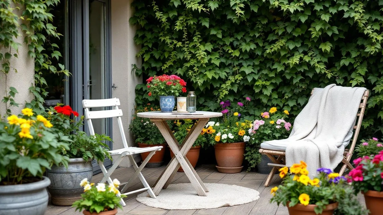 Verwandle deinen Balkon und deine kleine Terrasse in einen Traumgarten: Bereit, die Nachbarn zu beeindrucken?