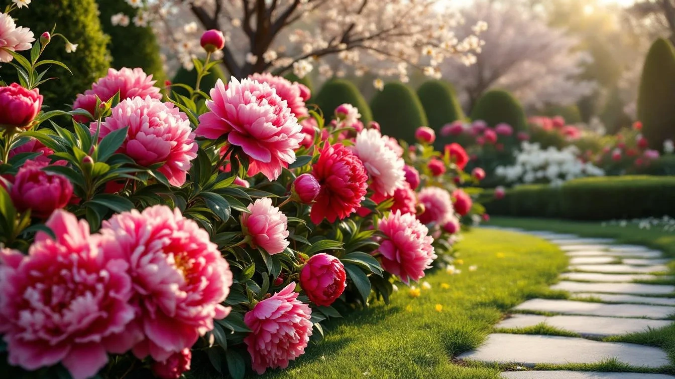 Verwandle deinen Garten mit der verborgenen Kraft der Pfingstrosen