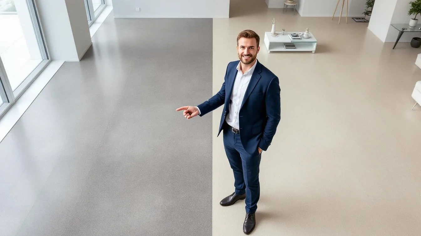 Ein Experte verrät, wie du zwischen Gussboden und PVC den besten Bodenbelag wählst