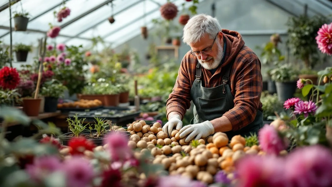 Ein Gärtner verrät, warum Dahlienknollen im März vortreiben ein Muss ist