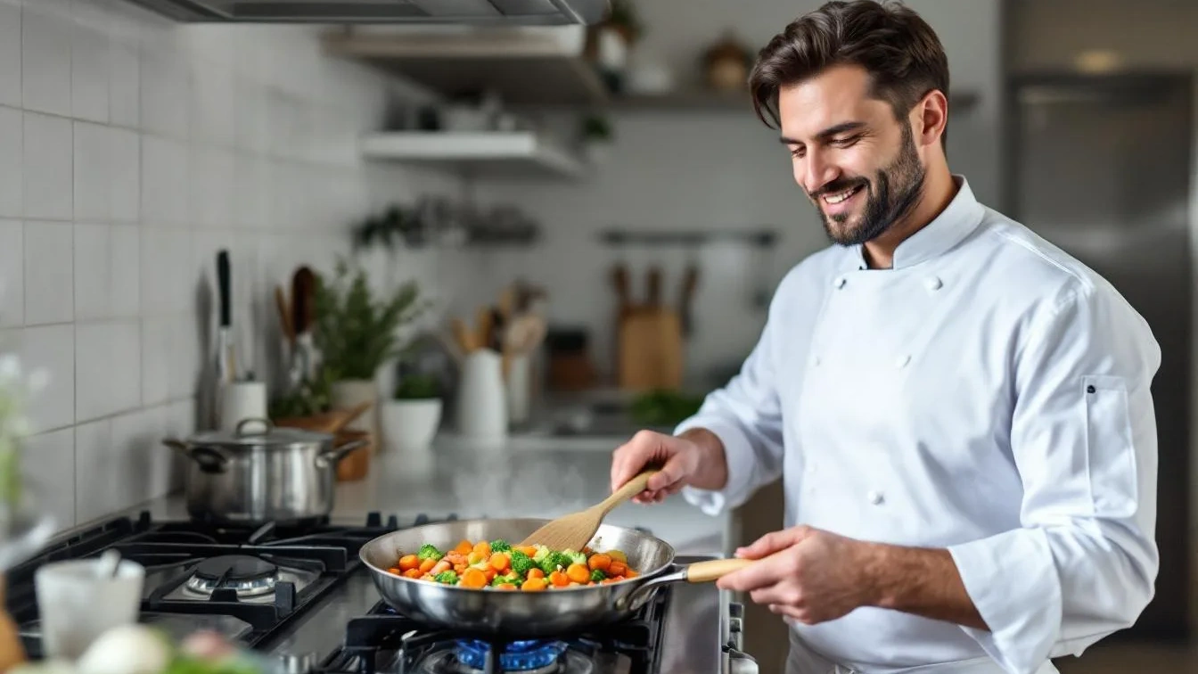 Ein Koch verrät, wie du beim Garen von Tiefkühlgemüse Vitamine rettest