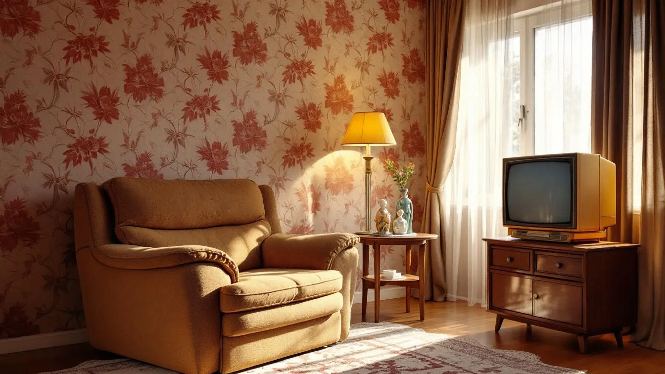 Kein Glas oder Bücherregal, diese Dinge finden wir in jedem Boomer-Wohnzimmer