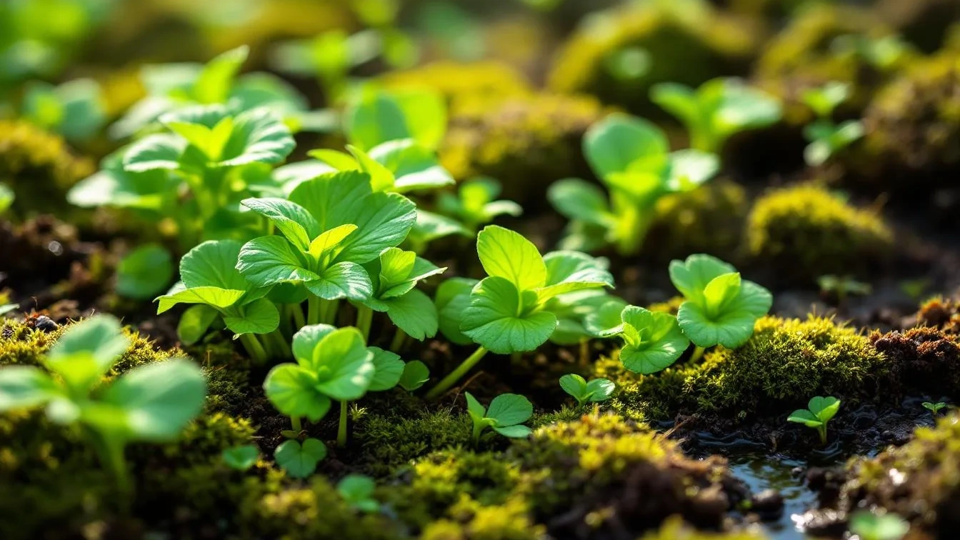 Warum Brunnenkresse im Frühjahr gepflanzt überall im Garten wächst