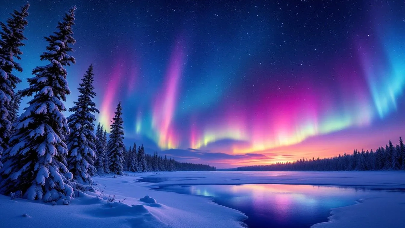 Warum der Himmel in Nordländern plötzlich bunt leuchtet