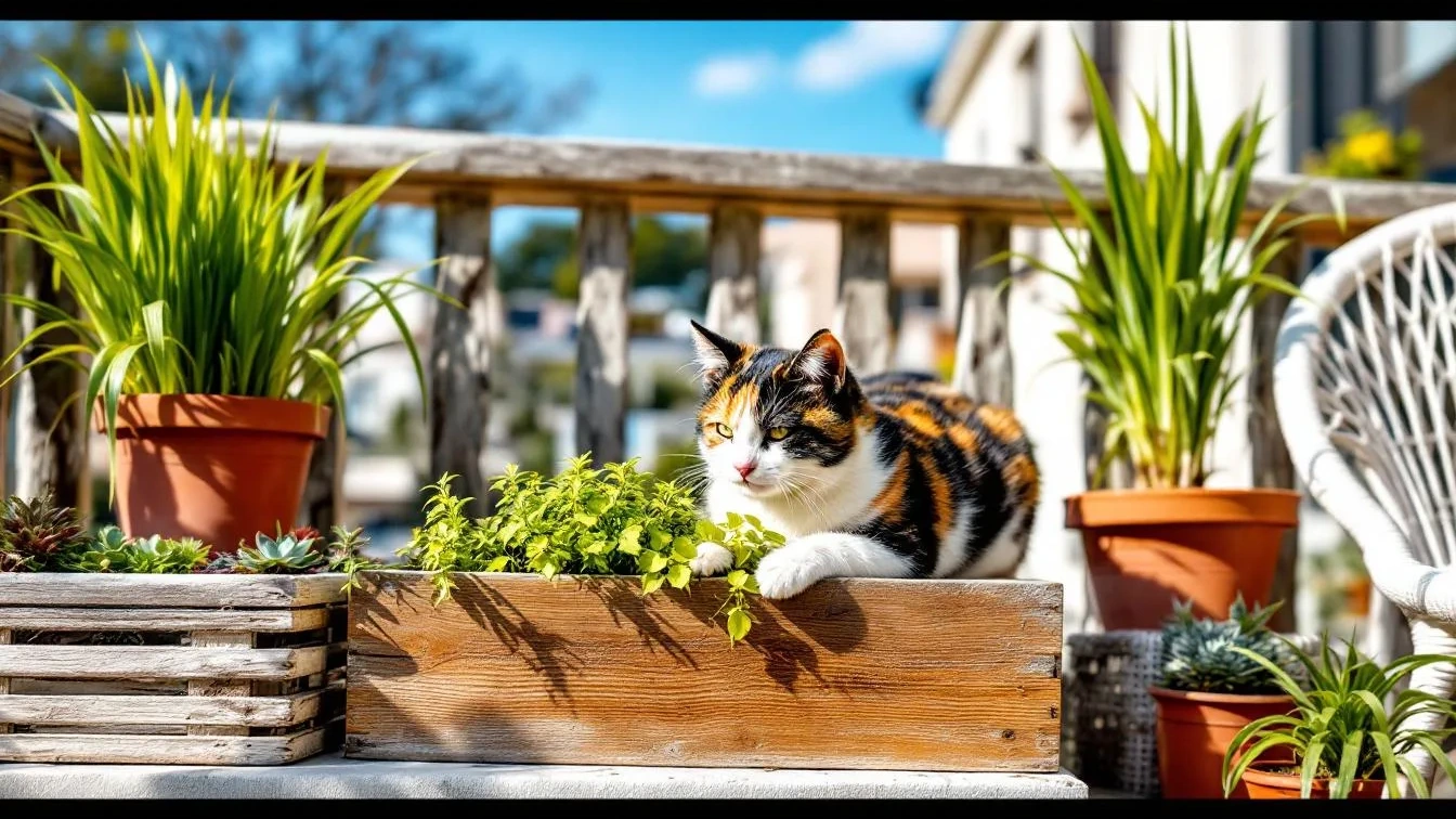 Warum diese pflegeleichte Pflanze Katzen glücklich macht und den Balkon grüner