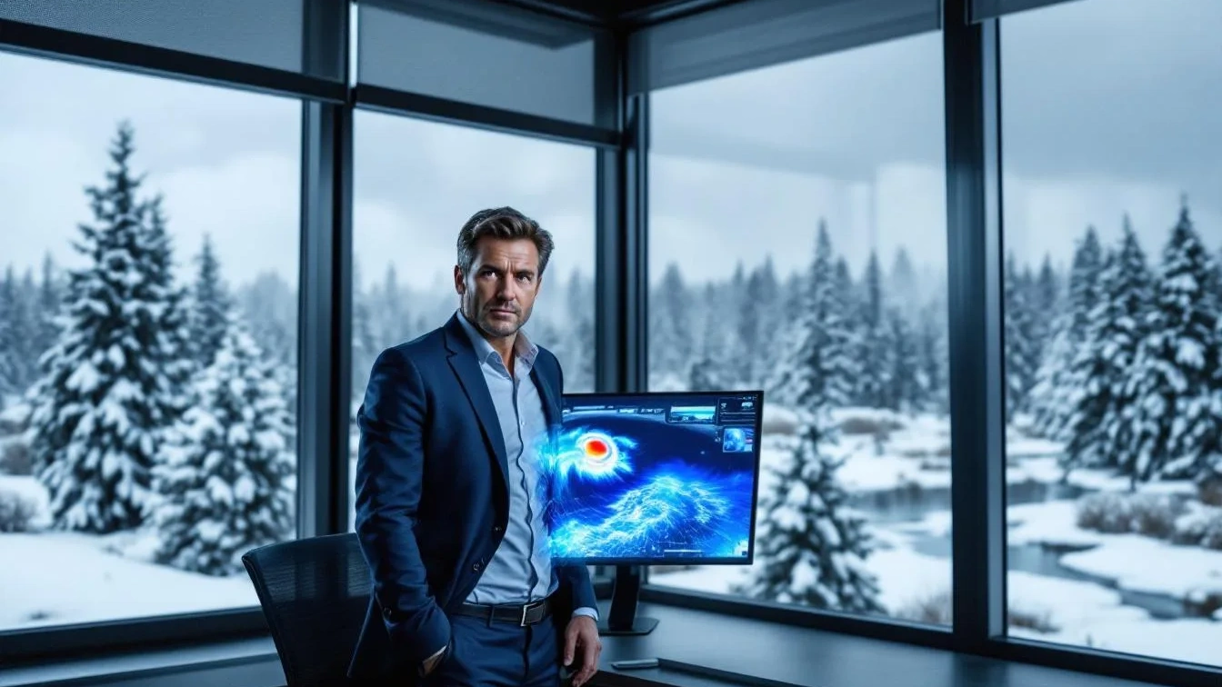 Warum ein Meteorologe warnt, wenn der Polarwirbel kippt